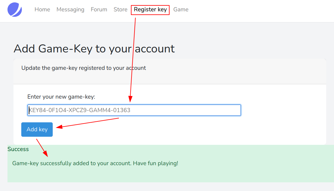 Register Key