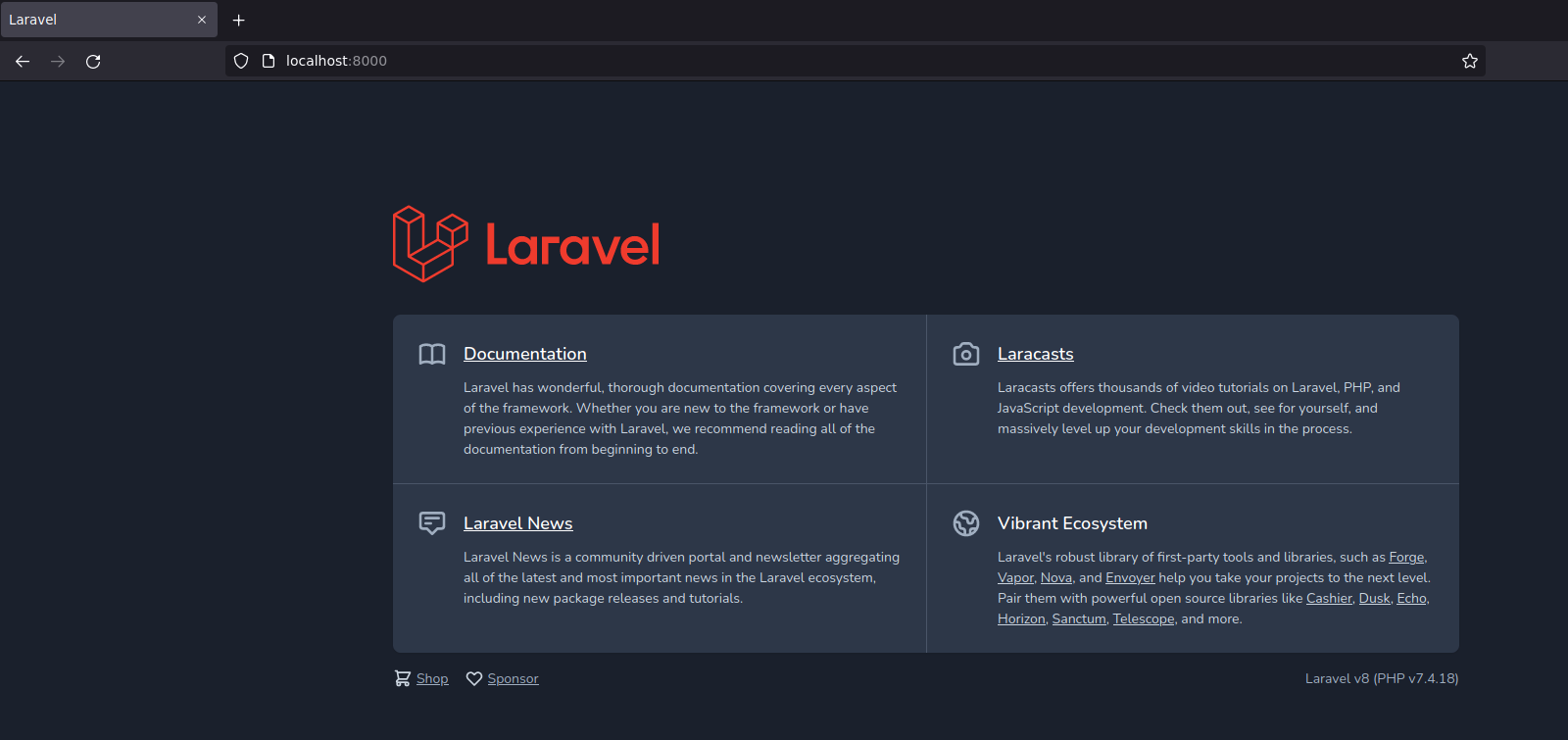 Laravel Panel