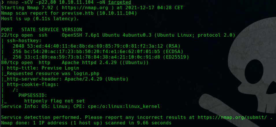 Nmap Scan 2